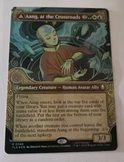 Aang, at the Crossroads (Showcase) Avatar: The Last Airbender Foil - Image 1