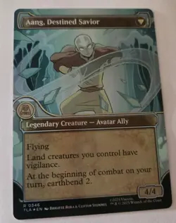 Aang, at the Crossroads (Showcase) Avatar: The Last Airbender Foil - Image 2
