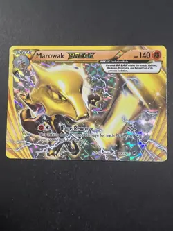 Marowak-BREAK - 79/162 - Rare BREAK LP, English MTG BREAKThrough - Image 1