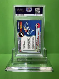 2000 TOPPS POKEMON TV ANIMATION SERIES 3 130 GYARADOS FOIL PSA 8 - Image 2