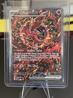 🔥Pokemon EN Mint Oricorio EX Black Star Promo 024 PHANTASMAL FLAMES UPC - Image 1