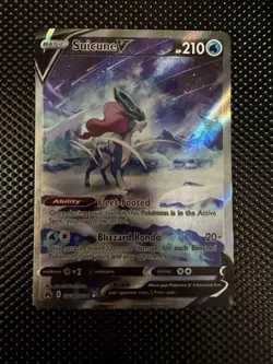 Suicune V GG38/GG70 Pokemon TCG Crown Zenith Ultra Rare Full Art NM - Image 2