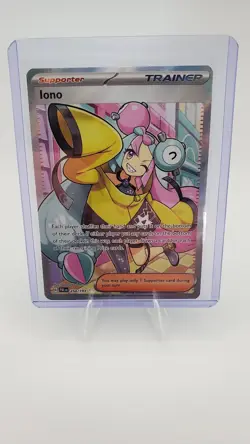 Pokemon TCG Iono 254/193 Sv02: Paldea Evolved Ultra Rare Holo NM - Image 3