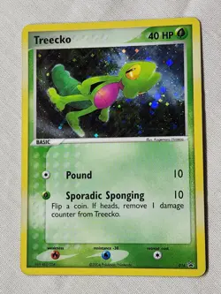 Played Treecko - Holo #016 Black Star Promo Pokemon TCG - Image 3