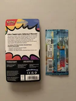 Pokemon TCG Ascended Heroes 2 pack blister Collection Erika + bonus items - Image 2