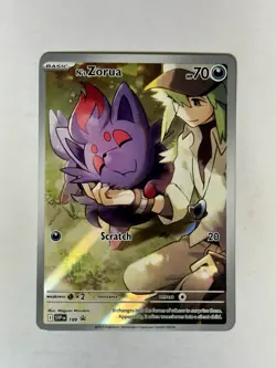 N’s Zorua Scarlet & Violet Promo 189 Illustration Journey Together Pokemon TCG - Image 1
