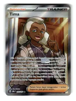 Pokemon Festival Terastal EX Prismatic Evolutions Tima 193/187 Secret Rare - Image 1