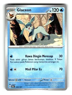 Pokemon Festival Terastal EX Prismatic Evolutions Glaceon 040/187 - Image 1