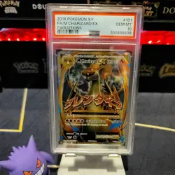 Pokemon TCG M Charizard EX #101/108 Evolutions 2016 PSA 10 - Image 1