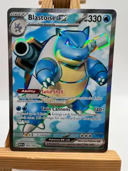 Pokemon TCG - S&V 151 - 184/165 Blastoise ex - Ultra Rare - NM/M - Image 1