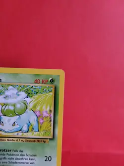 Pokemon Karten Sammlung - Starter Bisasam 44/102 1. Edition Base - Excellent-NM - Image 3