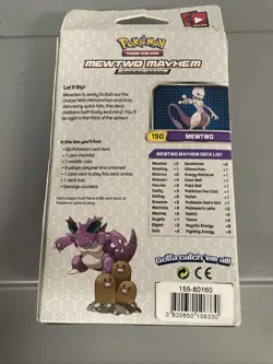 Pokemon Evolutions Mewtwo Mayhem Theme Deck 2016 New Sealed! - Image 4