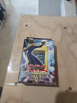 Yu-Gi-Oh! Starter Deck Kaiba 1996 UNLIMITED EDITION OPENED BLUE EYES DRAGON - Image 1