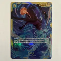 One Piece Tcg Sanji - OP06-119 SEC Premium Booster -The Best- Vol. 2 Foil NM! - Image 1