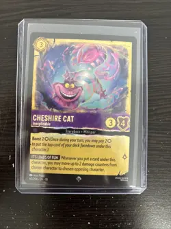 Disney Lorcana TCG Cheshire Cat - Inexplicable Whispers in the Well 60/204 - Image 1