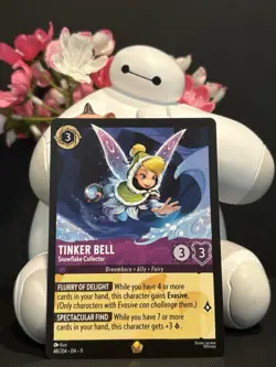 Disney Lorcana - Tinker Bell, Snowflake Collector - Winterspell - Legendary - NM - Image 1