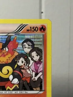 Pokemon TCG Embroar 27/113 Regular Rare Legendary Treasures Trading Card 2013 MP - Image 3