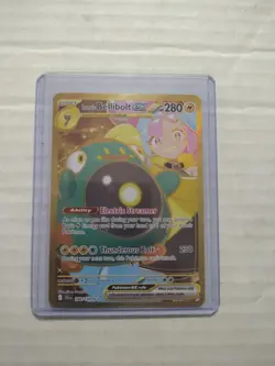 Iono's Bellibolt EX Sir 188/159 SV09 Holo Pokemon TCG Card Journey Together - Image 1