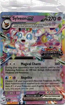 Sylveon ex - (Prismatic Stamp) Promo Miscellaneous Cards & Products 041/131 NM - Image 1