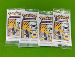 Pokemon 25th Anniversary General Mills Cereal Trading Card Booster Pack 3 CARDS - Image 1