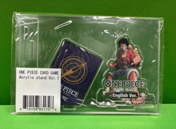 One Piece Card Game Acrylic Stand Vol 1 Sealed - Image 1