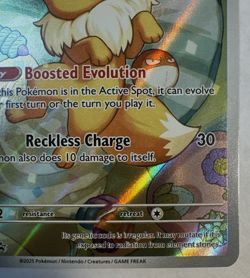 Eevee Black Star Promo 173 SVP Prismatic Evolutions Pokemon TCG Card Near Mint - Image 4