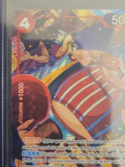 One Piece Card game TCG Lucky Roux OP09-015 Treasure Rare Card Near Mint - Image 3