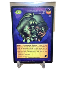 Magi Nation Duel - Warrada's Ring - Nightmare's Dawn CCG Card - Image 1