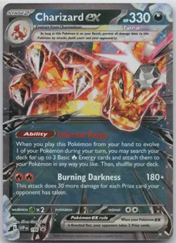 Charizard ex Promo SV: Scarlet & Violet Promo Cards 196 NM - Image 1