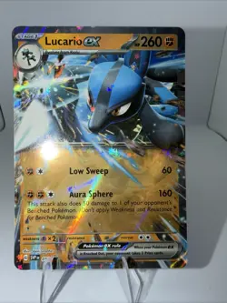 Lucario ex 017 Sv: Scarlet & Violet Promo Cards Holo - Image 1