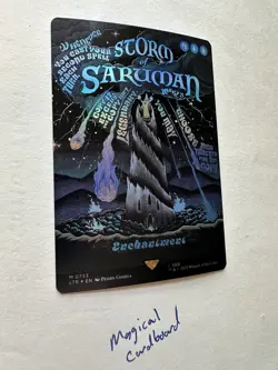 Storm of Saruman (Borderless Poster) Universe Beyond: the Lord of the Rings Foil - Image 3