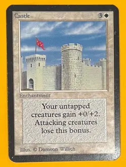 MTG CASTLE Alpha (OldManMTG 012-843) - Image 1
