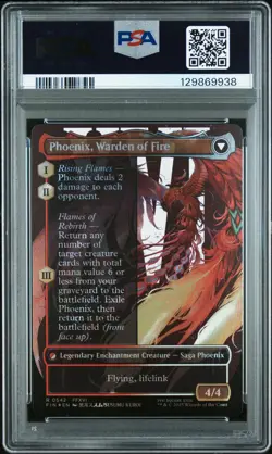 PSA 10 Joshua, Phoenix's Dominant (Borderless) (Surge Foil) Final Fantasy Foil - Image 2
