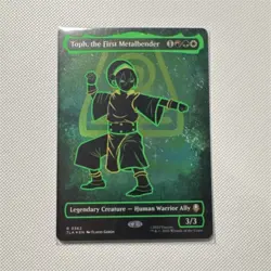 Toph, the First Metalbender Neon Ink MTG - Image 1