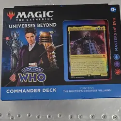 Magic: The Gathering Universes Beyond Doctor Who Commander Deck Masters of Evil - Image 1