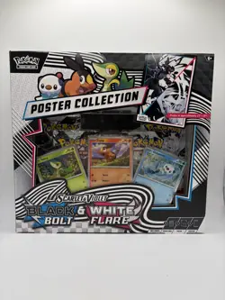 Pokemon Black Bolt & White Flare Poster Collection - ENG - NEW NEU, vom Handler! - Image 1