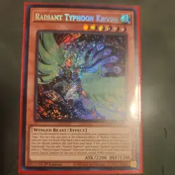 Yugioh Radiant Typhoon Krosea DOOD-EN015 Secret Rare 1st Ed NM - Image 1