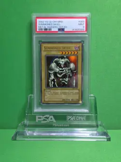 YU-GI-OH 2002 METAL RAIDERS 1ST ED SUMMONED SKULL MRD-003 PSA 9 - Image 1