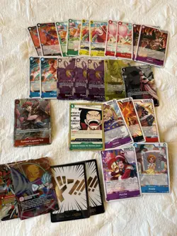 One Piece Winner and Promo Card Lot - Image 1