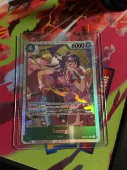 One Piece TASHIGI EB03-018 SR English NM - Image 1