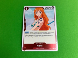 Pre Errata Nami OP01-016 R Foil One Piece Romance Dawn English NM - Image 1
