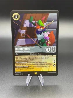 Disney Lorcana TCG - Robin Hood Champion of Sherwood - 190/204 Legendary - Image 1