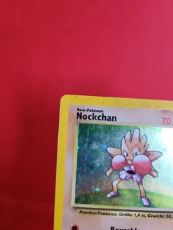 Pokemon Karte/card - Nockchan Hitmonchan 7/102 - Base Set - Holo - Light Played - Image 2