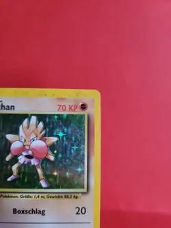Pokemon Karte/card - Nockchan Hitmonchan 7/102 - Base Set - Holo - Light Played - Image 3