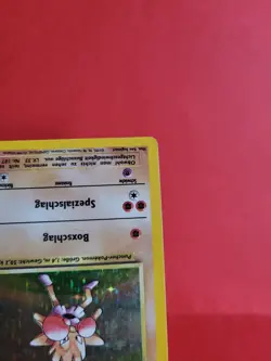 Pokemon Karte/card - Nockchan Hitmonchan 7/102 - Base Set - Holo - Light Played - Image 5