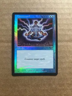 Wizards of the Coast Magic: The Gathering Counterspell Foil Blue Instant Card - Image 1