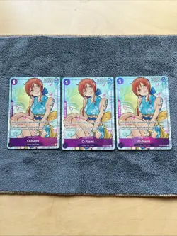 O-Nami (Illustration Box Vol.1) OP05-062 One Piece Promo Foil 3 Card Lot - Image 1