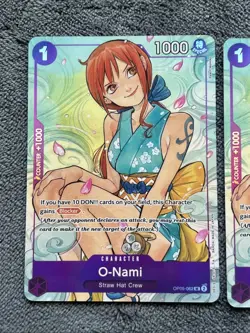 O-Nami (Illustration Box Vol.1) OP05-062 One Piece Promo Foil 3 Card Lot - Image 2