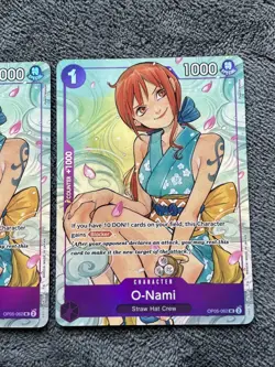 O-Nami (Illustration Box Vol.1) OP05-062 One Piece Promo Foil 3 Card Lot - Image 4