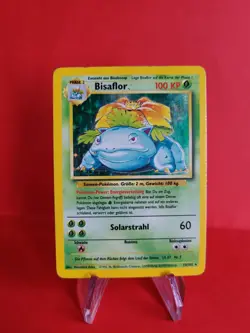 Pokemon Karte/card - Venusaur Bisaflor 15/102 Holo Base Set Very Good - Image 1